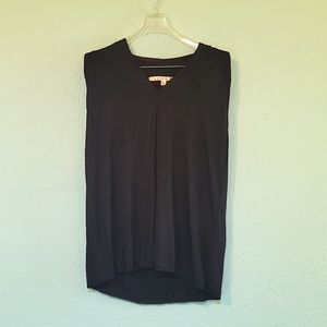 Max Studio dark navy sleeveless top L